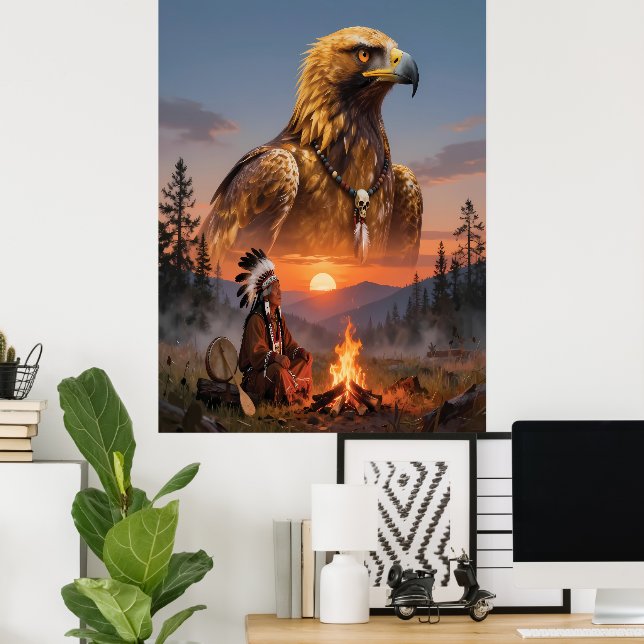 Poster Espírito da Águia (Escritório em casa)