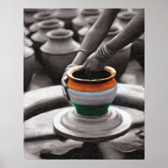 Poster Espírito da Índia (Frente)