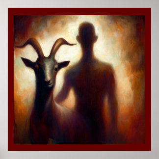 Poster Espírito de Caprino Animal 1