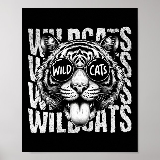 Poster Espírito de Equipe de Fã de Esportes Escolares Wil (Frente)