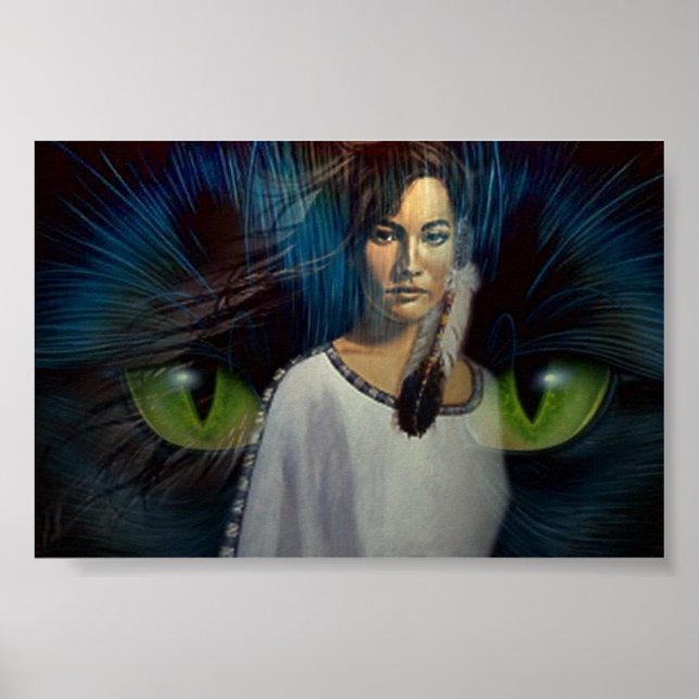 Póster Espírito de Gato (Frente)