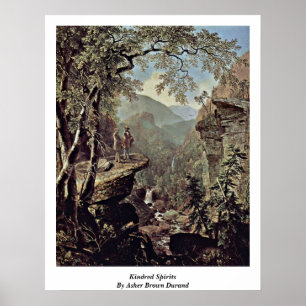 Poster Espírito de Kindred pelo calcinador Brown Durand