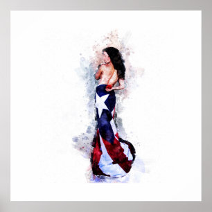 Póster Espírito de Puerto Rico