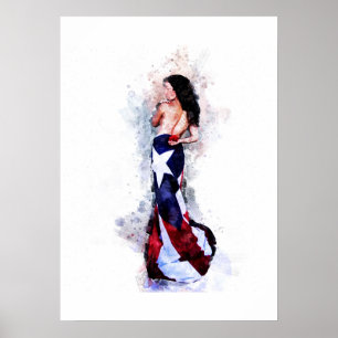 Póster Espírito de Puerto Rico