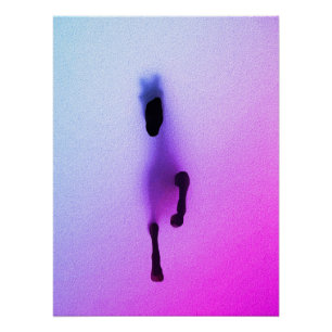 Póster Espírito do Cavalo – Arte Abstrata para Parede