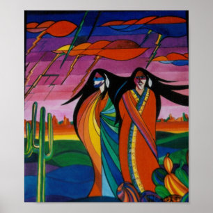 Póster Espírito do deserto