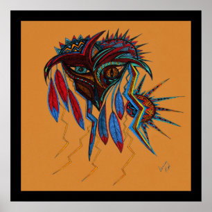 Póster Espírito do Guerreiro