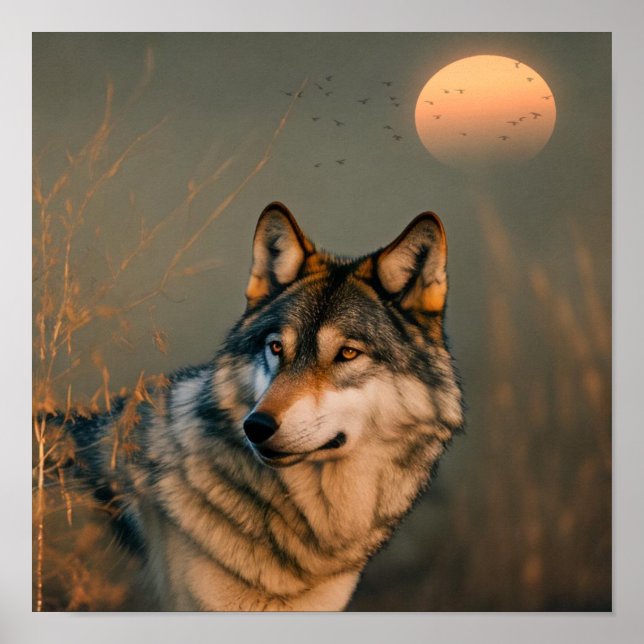 Poster Espírito do Lobo (Frente)