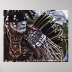 Póster Espírito do nativo americano