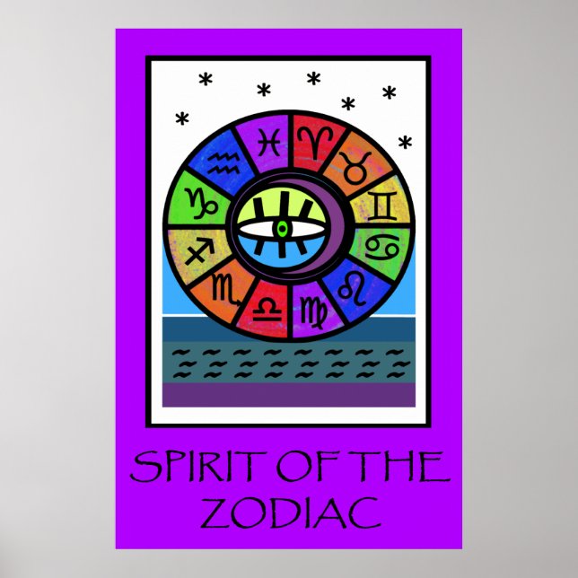 POSTER ESPÍRITO DO ZODIAC (Frente)