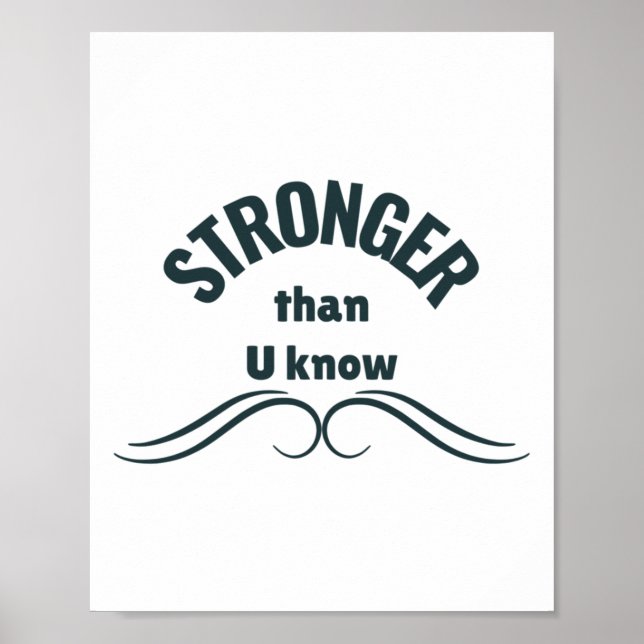 Poster Espírito Isolável Mais Forte Do Que Você Conhece S (Frente)