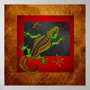 Póster Espírito Reptiliano