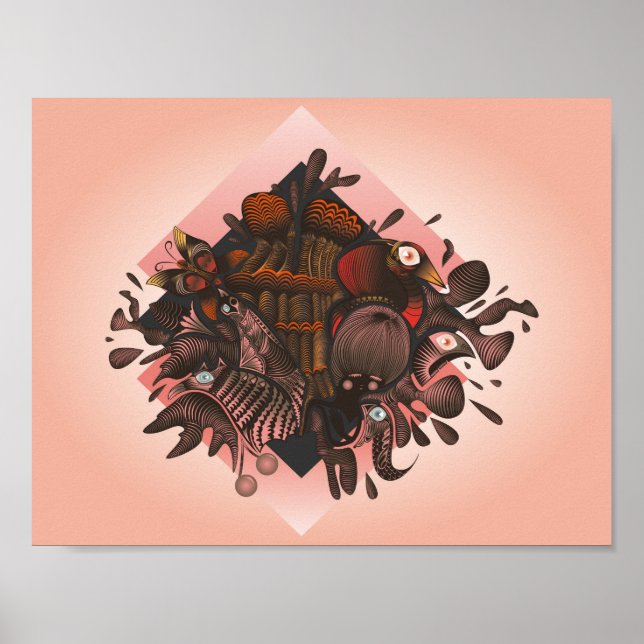 Póster Espíritos (Frente)