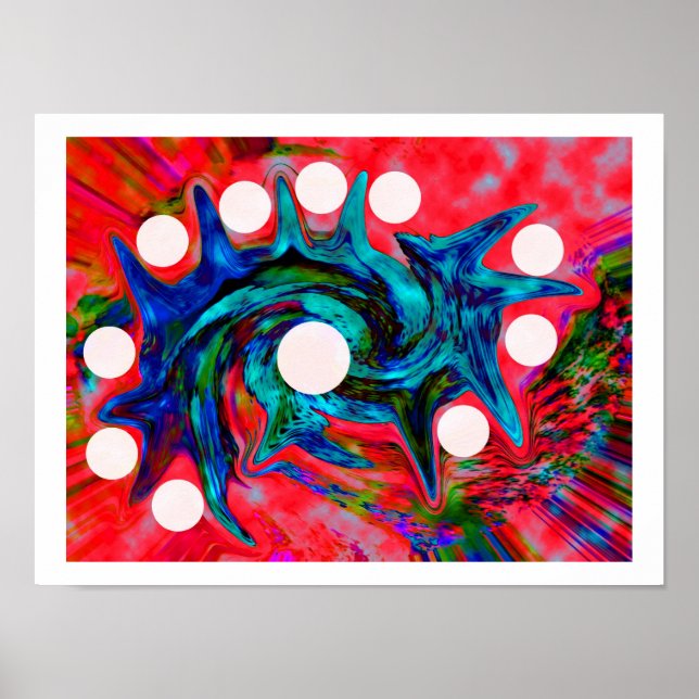 Poster Espíritos da arte inspiradora (Frente)