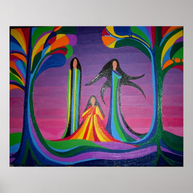 Poster Espíritos do outono (Frente)