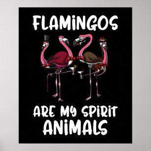 Poster Espíritos espinhosos do Flamingo