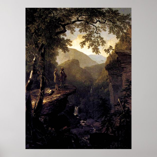 Póster Espíritos Kindred no Cliff em Woods - Durand (Frente)