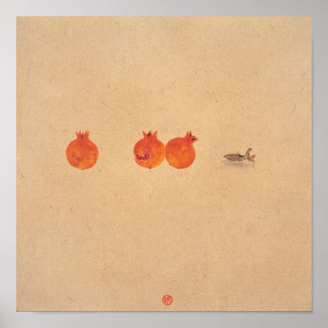 Póster Espíritos no Céu e na Série Terra n.o 5 (Frente)