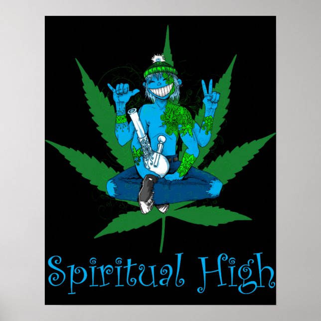 Póster Espiritual Alto (Frente)