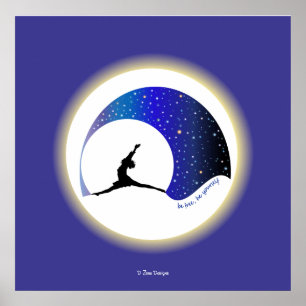 Poster espiritual inspirador da liberdade do