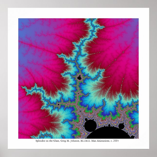 Poster Esplendor no vidro (Frente)