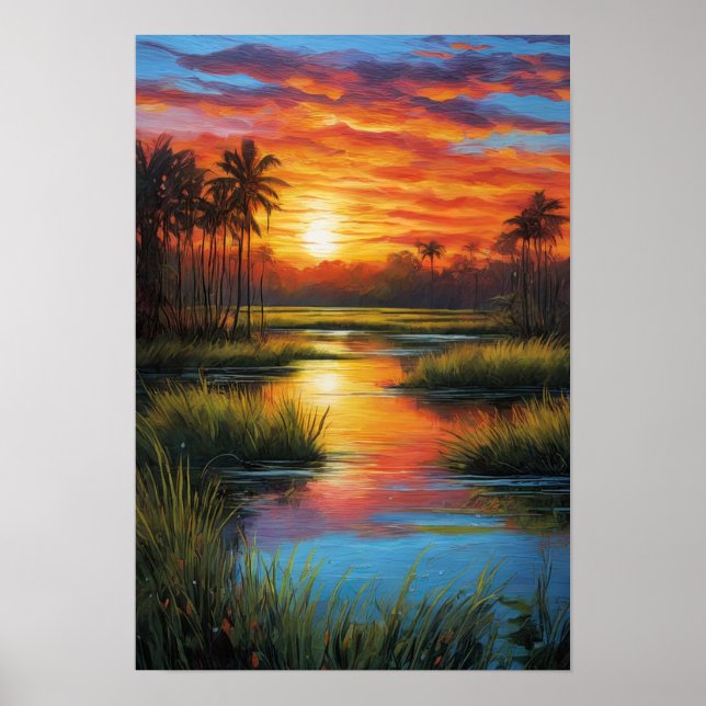 Poster Esplendor pantanoso (Frente)