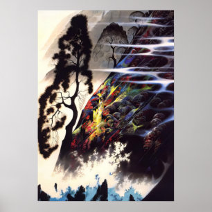 Poster Esplendor Radiante - 1990; Estados Unidos  Eyvind 