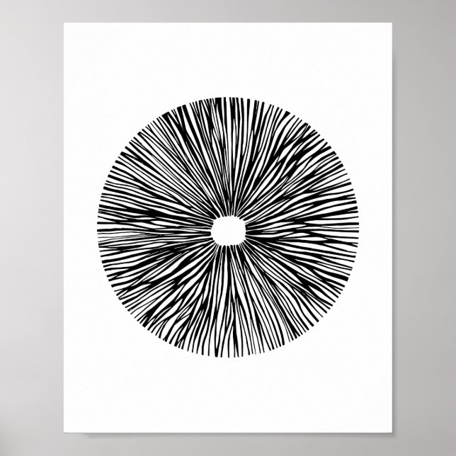 Poster Esporo de cogumelos mágicos (Frente)