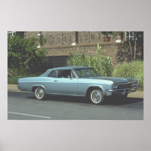 Póster Esporte 1966 super de Chevrolet Impala