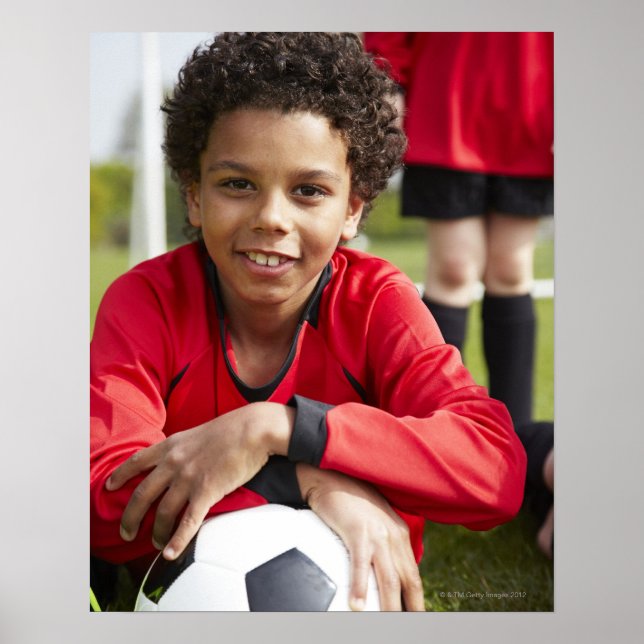 Poster Esporte, Crianças, Futebol 2 (Frente)