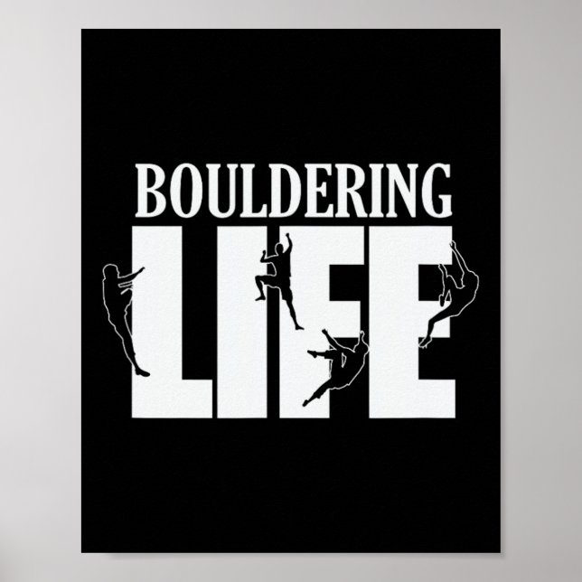 Poster Esporte de escalada de hobby de vida de escalada e (Frente)