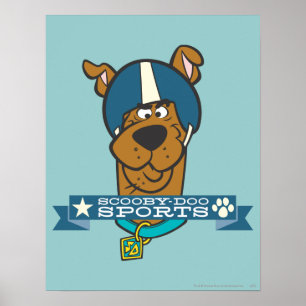Póster Esportes de Scooby-Doo