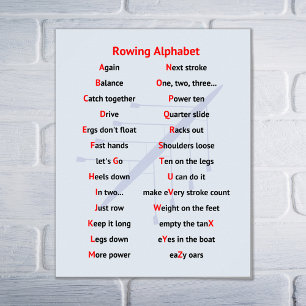 Poster Esportes em Reprodução de Alfabeto