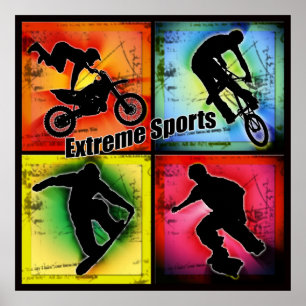 Poster Esportes extremos