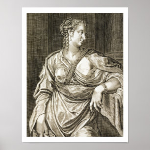 Póster Esposa de Agrippina de Tiberius (gravura)