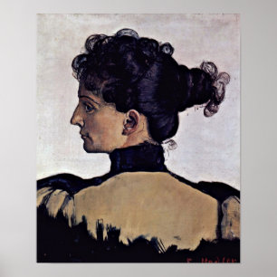 Póster Esposa de Ferdinand Hodler - de Berthe Jacques do