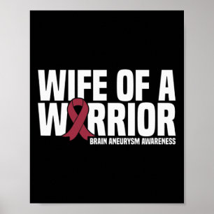 Poster Esposa de um Guerreiro Aneurisma do Cérebro