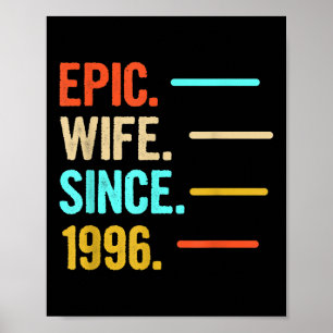 Poster Esposa Epic Desde 1996