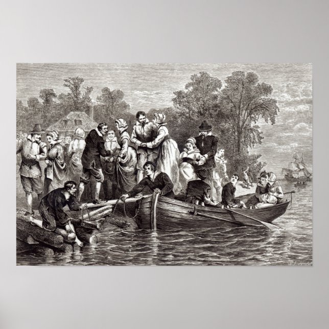 Póster Esposas para os assentamentos em Jamestown (Frente)