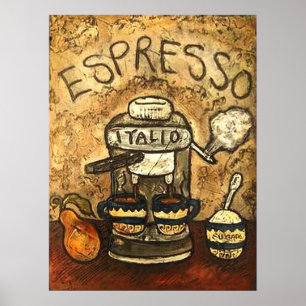 Póster Espresso Light....