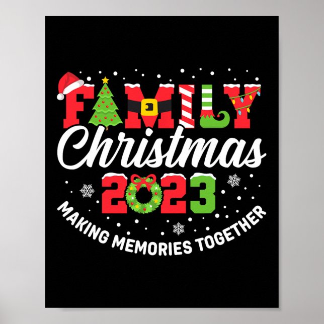 Poster Esquadra S do Natal da Família 2023 (Frente)
