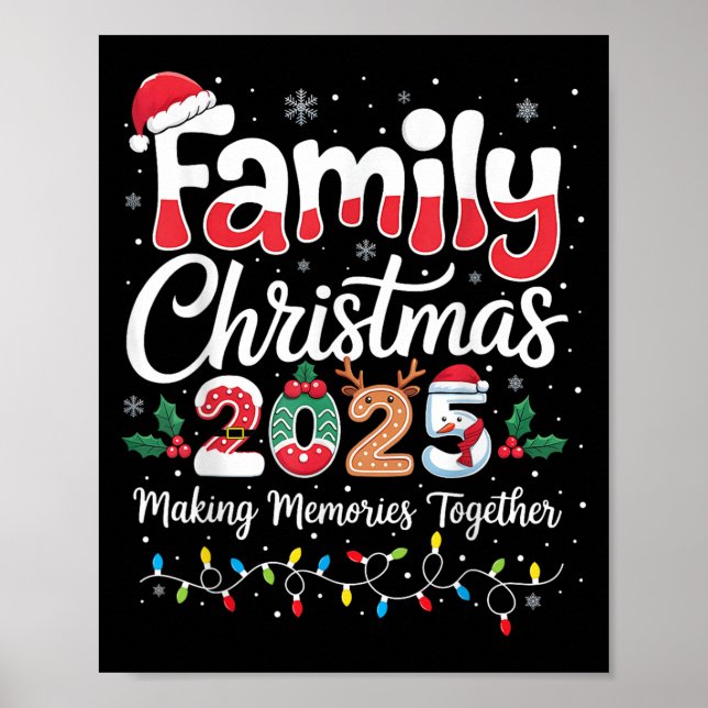 Poster Esquadra S do Natal da Família 2025 (Frente)