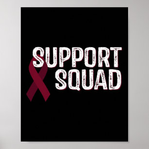 Poster Esquadrão 1 de suporte à sensibilização para o neu