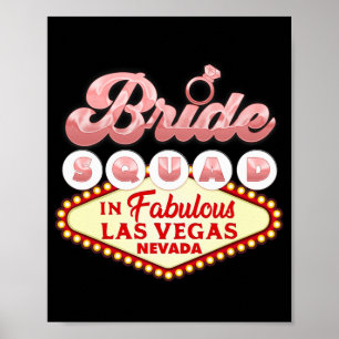 Poster Esquadrão Da Noiva De Las Vegas, Engraçado, Brides