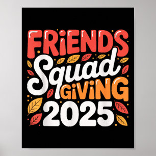 Poster Esquadrão de Amigos que dá outono de 2025 - Queda