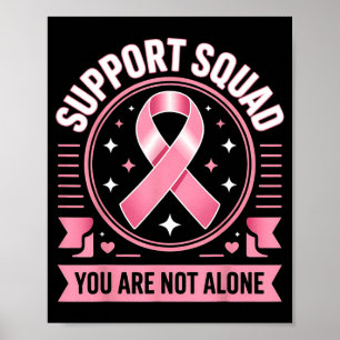 Poster Esquadrão de Apoio à Conscientização do Câncer de 