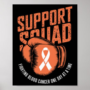 Poster Esquadrão de Apoio à Conscientização do Câncer de