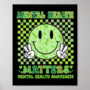 Poster Esquadrão de Apoio ao Rosto Sorridente Conscientiz