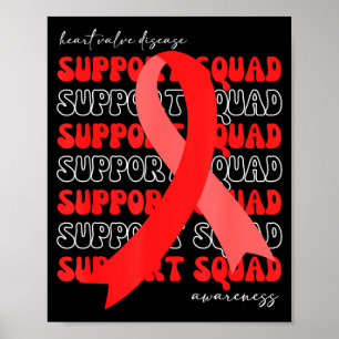 Poster Esquadrão de Apoio Conscientização da Doença da Va