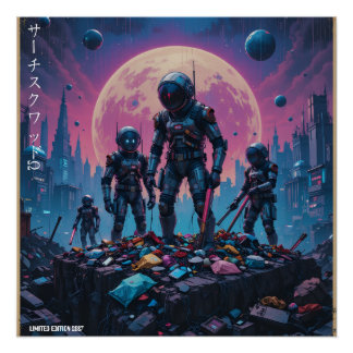 Póster "Esquadrão de Busca Ω"